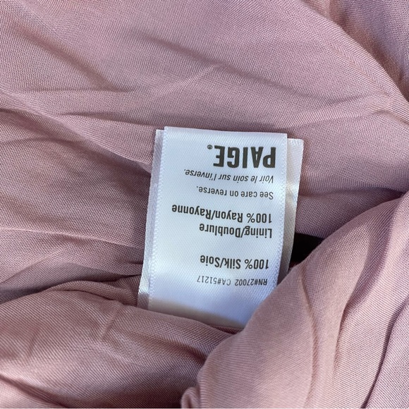 PAIGE Purple Floral Print Dress - Picture 6 of 6